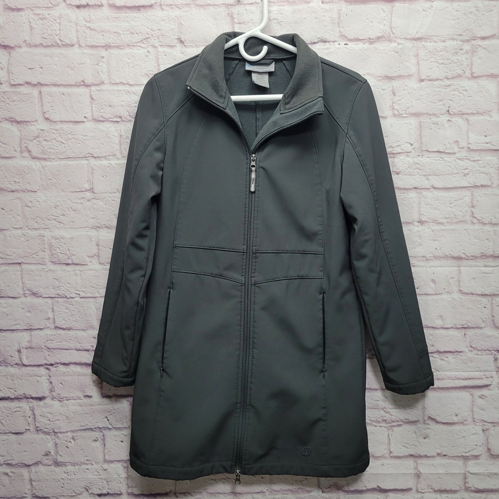 Free Country Chico Softshell Long Jacket Womens‎ S Cozy Sportwear Outdoor Active